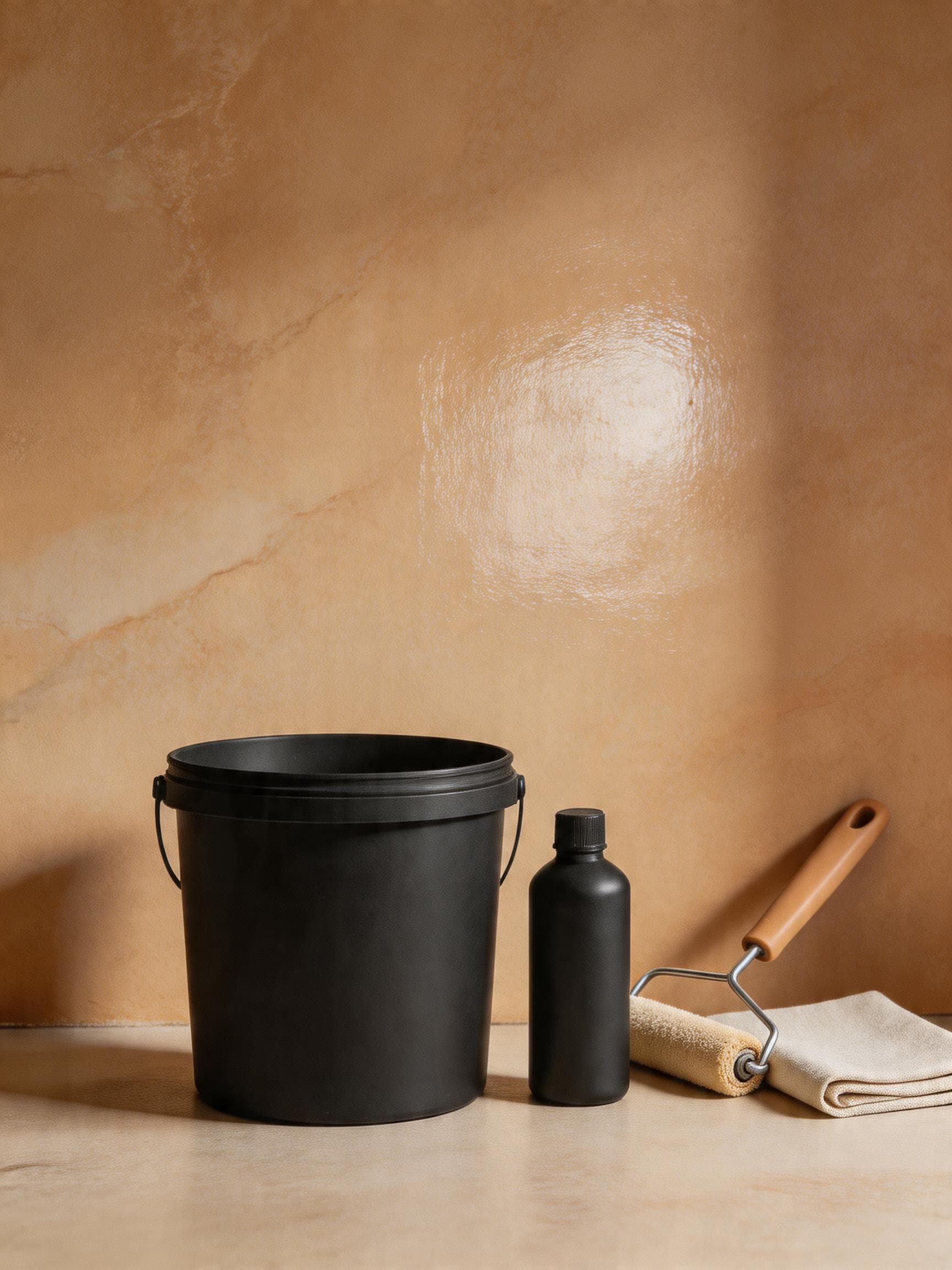 Cera Forte coating with its finished wall texture